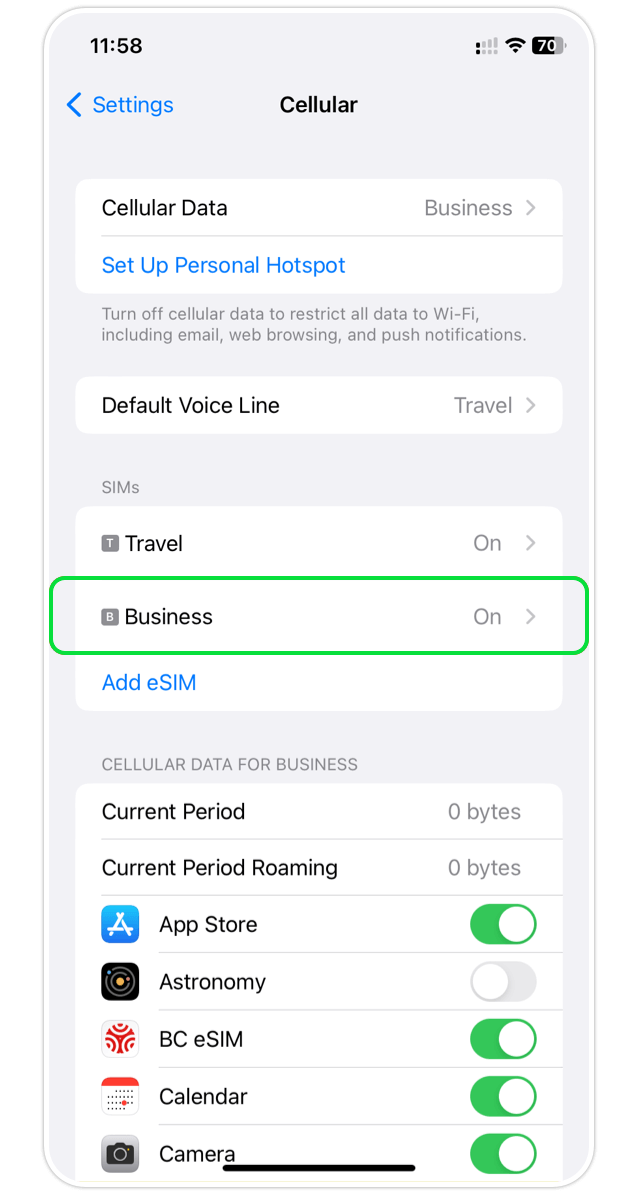 Apple APN Step 3