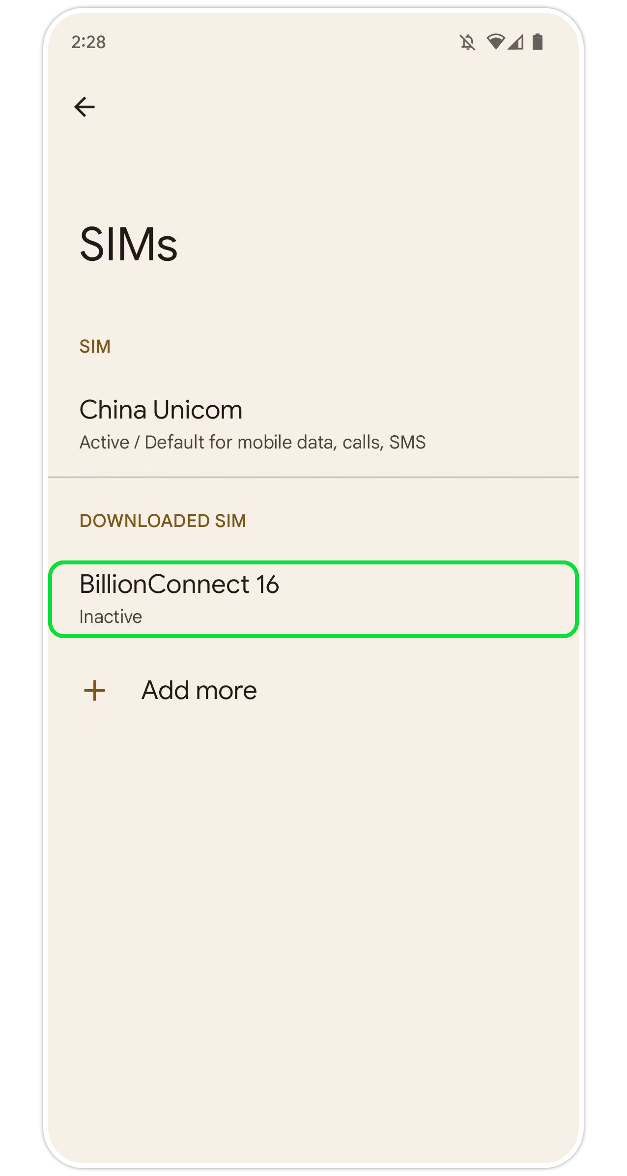 Google eSIM Step 11