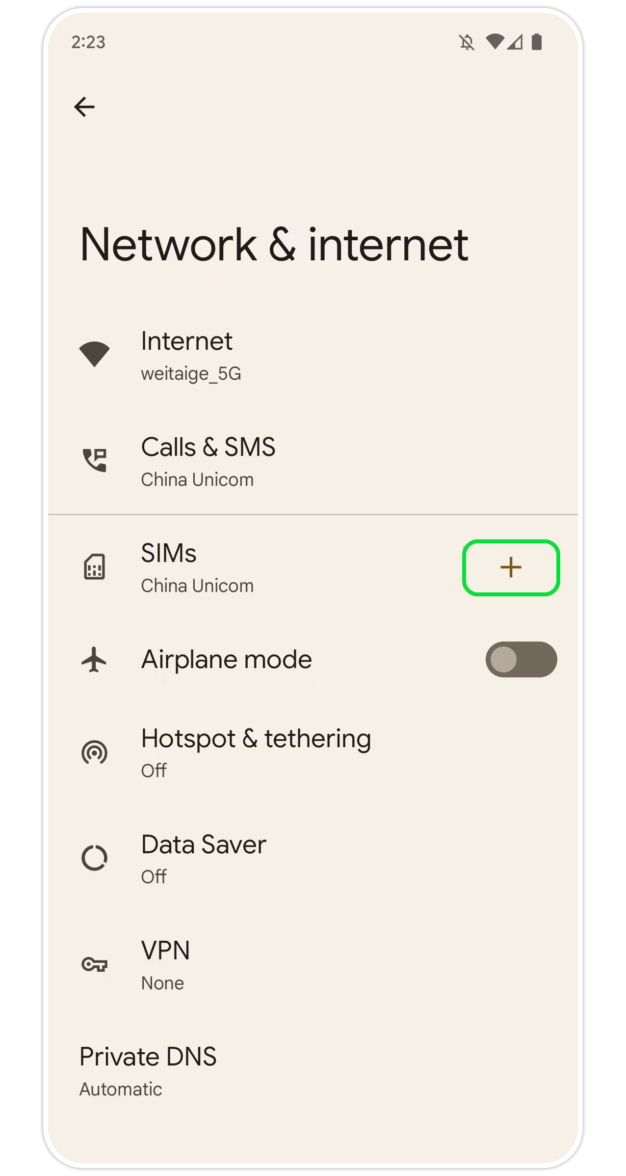 Google eSIM Step 3
